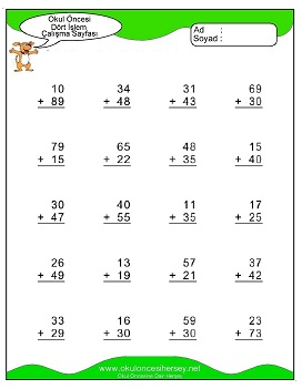 İşlemler yaprak test